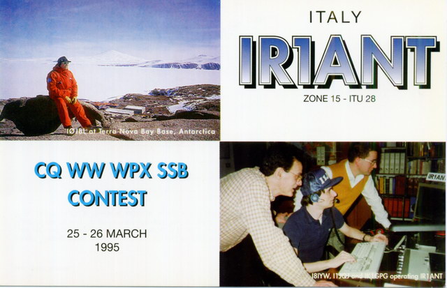 25-26 marzo 1995 IR1ANT – WAP-002 – CQ WPX SSB