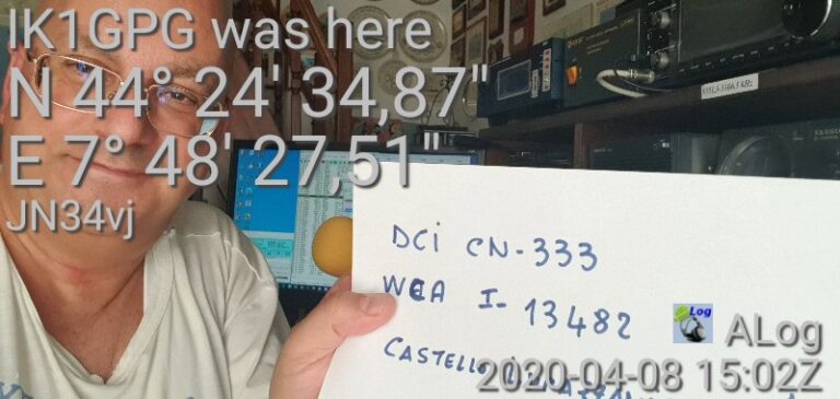 08 aprile 2020 DCI-CN333 Mura Del Castello Di Lupazzanio di Carassone a Mondovì – IK1GPG